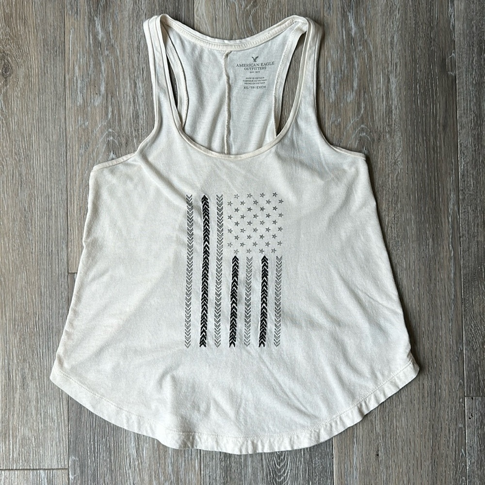 American Eagle American Flag Tank